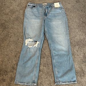 Abercrombie curve love 90s straight leg jean